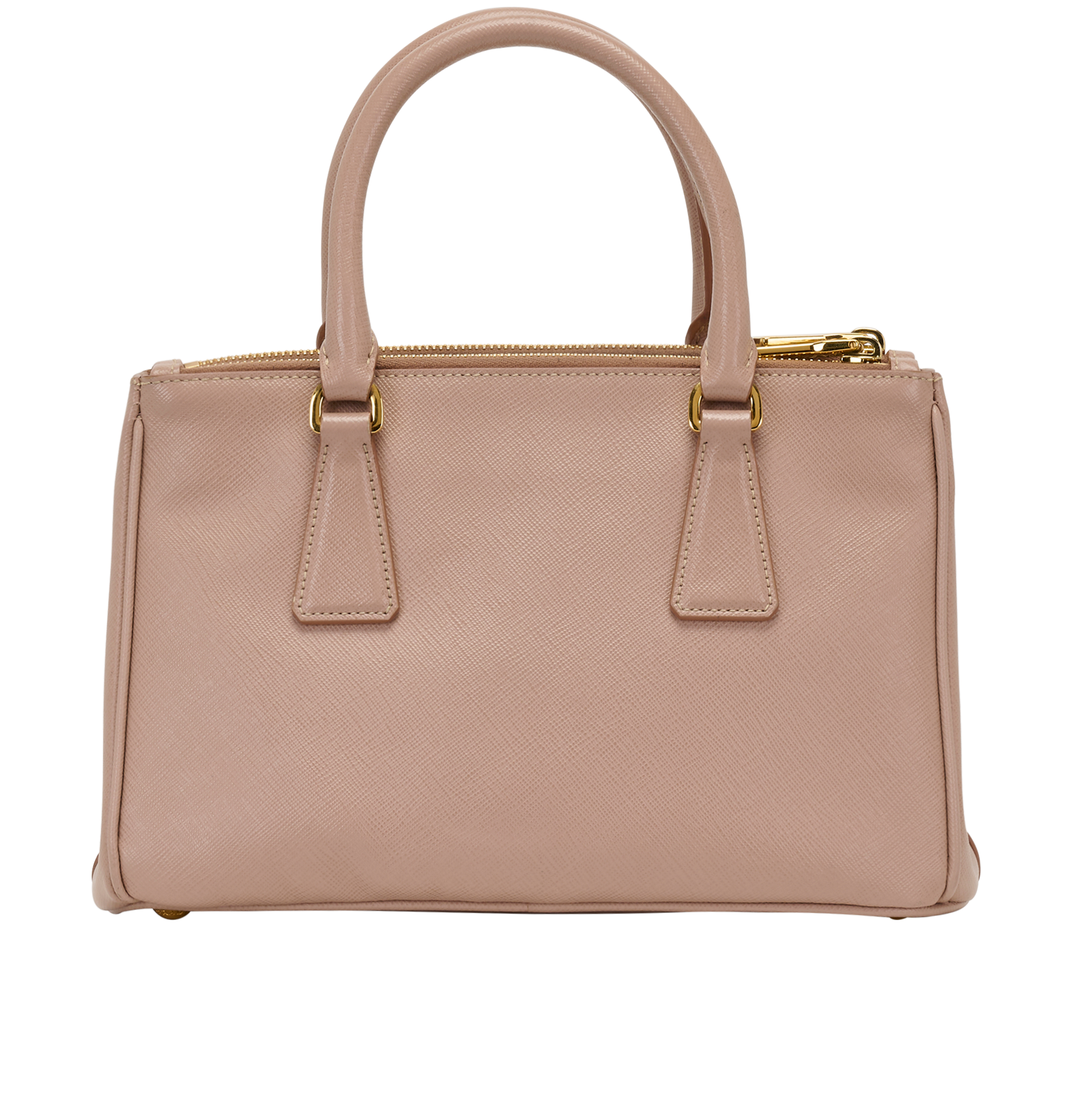 Small Galleria Tote, &pound;1,200, Handbags, Pink, Leather, Back view